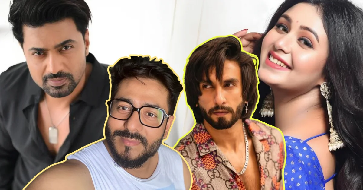 Bengali cinema, Tollywood, social media impact, OTT platform, Dev, Nusrat Jahan, Rituparna Chakraborty, Arindam Sil, Ranveer Kapoor, Ranveer Singh, film industry crisis, entertainment trend, digital era, cinema hall audience, বাংলা সিনেমা, টলিউড, সমাজমাধ্যম প্রভাব, ওটিটি প্ল্যাটফর্ম, দেব, নুসরত জাহান, ঋতাভরী চক্রবর্তী, অরিন্দম শীল, রণবীর কাপুর, রণবীর সিং, সিনেমা হল সংকট, বিনোদন ট্রেন্ড, ডিজিটাল যুগ, দর্শক প্রবণতা