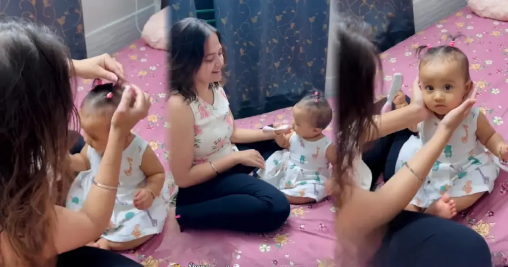 Ahona Dutta, Dipankar ray, Mira, celebrity kids, Bengali celebrities, Tollywood, family bond, social media, dance reality show, celebrity news, অহনা দত্ত, দীপঙ্কর রায়, মীরা, টলি তারকা, সোশ্যাল মিডিয়া, খুদে তারকা, টলিপাড়া, বাংলা রিয়েলিটি শো, পরিবারের সম্পর্ক, মিষ্টি কাণ্ড