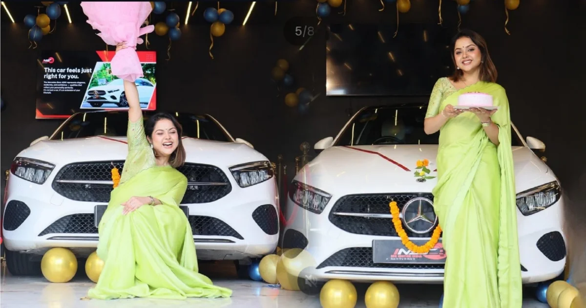 Jeetu Komal, Nabanita Das, Mercedes Benz, Television Actress, Marriage, Breakup, Business Venture, Social Media Influencer, Celebrity Life, Bengali Actors, Social Media Backlash, Tollywood, জিতু কমল, নবনীতা দাস, মার্সিডিজ বেনজ, টেলিভিশন অভিনেত্রী, দাম্পত্য, বিচ্ছেদ, ব্যবসায়ী, সোশ্যাল মিডিয়া ইনফ্লুয়েন্সার, বাঙালি অভিনেত্রী, বাংলা সিরিয়াল, নেটিজেনদের কটাক্ষ