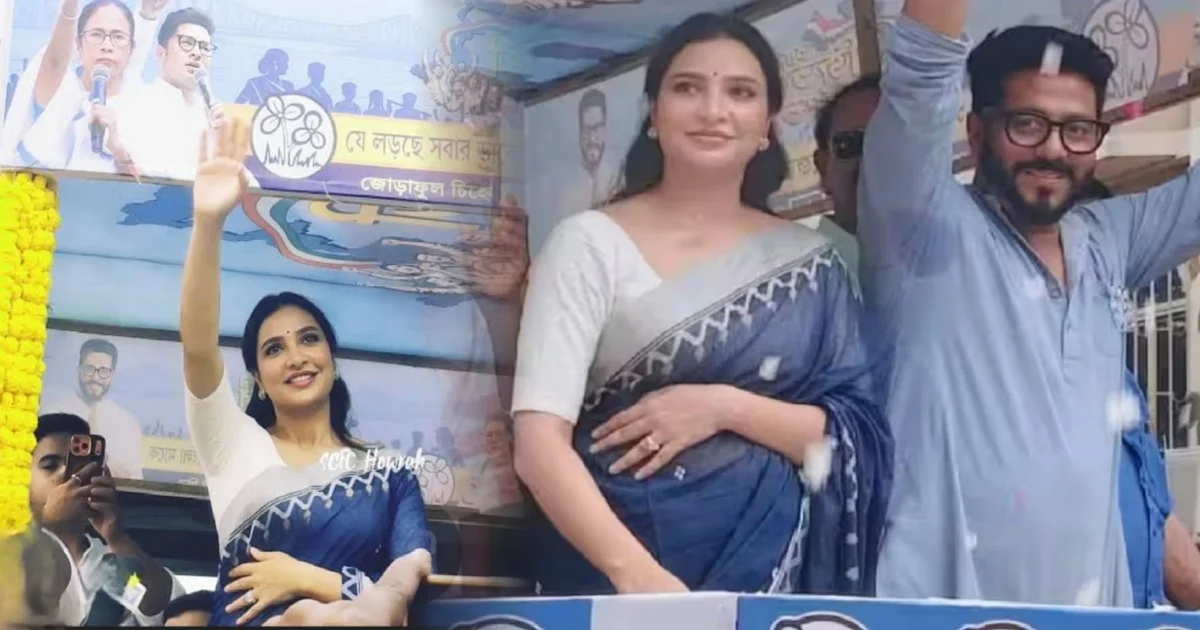 Raj Chakraborty, Subhashree Ganguly, political journey, Bengal politics, Barakpur, political support, celebrity marriage, Tollywood, Raj Subhashree, West Bengal elections, রাজ চক্রবর্তী, শুভশ্রী গাঙ্গুলী, রাজনৈতিক যাত্রা, পশ্চিমবঙ্গ রাজনীতি, ব্যারাকপুর, নির্বাচনী প্রচার, টলিউড, দম্পতি সম্পর্ক, রাজনীতি এবং ভালোবাসা