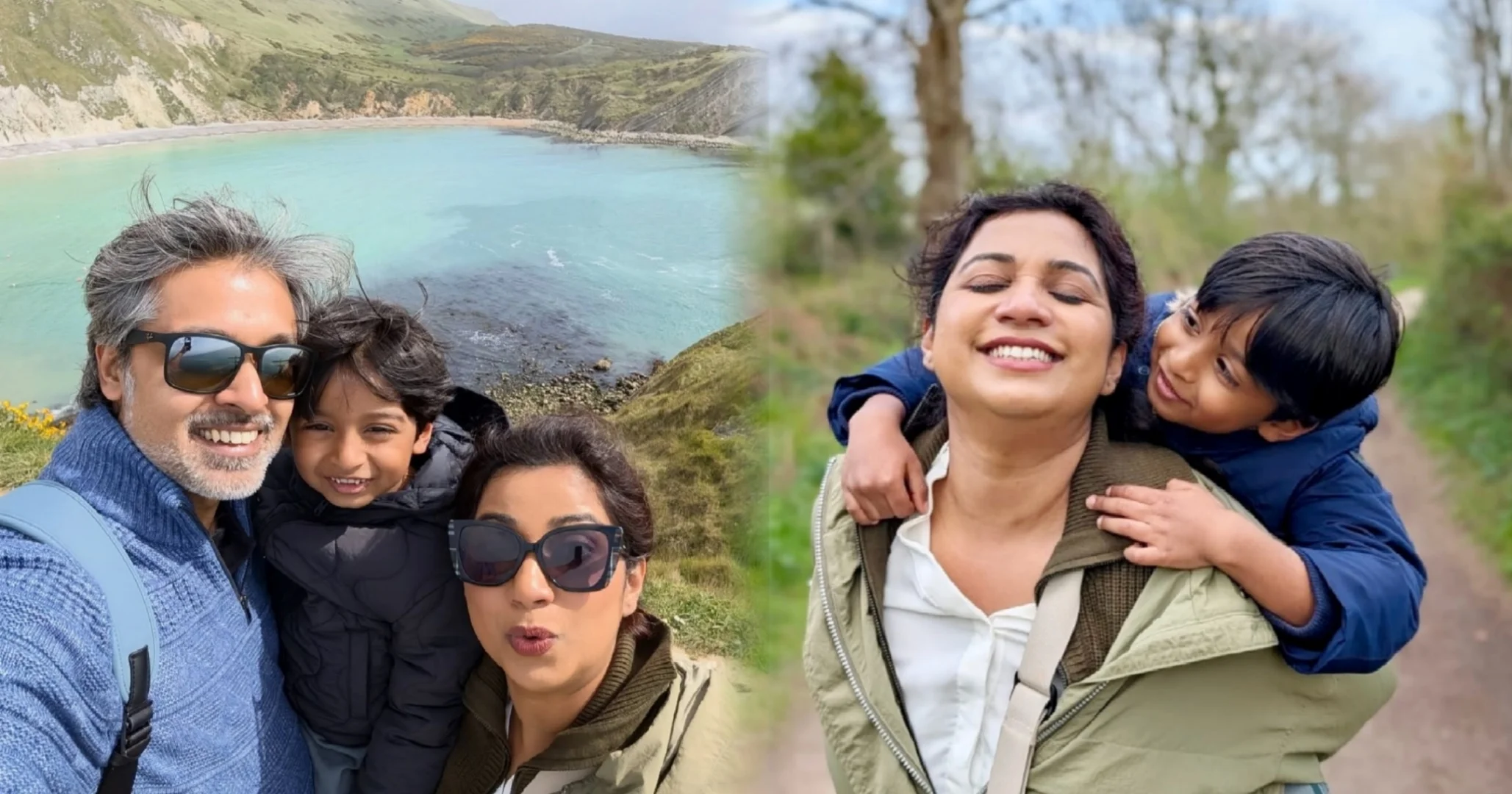 Shreya Ghoshal, Shreya Ghoshal vacation, Durdle Door, Shreya Ghoshal family, Shreya Ghoshal vacation photos, Shreya Ghoshal new home, Shreya Ghoshal concert, Shreya Ghoshal posts, Bollywood news, celebrity lifestyle, শ্রেয়া ঘোষাল, শ্রেয়া ঘোষাল ছুটি, ডার্ডল ডোর, শ্রেয়া ঘোষালের পরিবার, শ্রেয়া ঘোষাল নতুন বাড়ি, শ্রেয়া ঘোষাল কনসার্ট, বলিউড খবর, সেলিব্রিটি লাইফস্টাইল