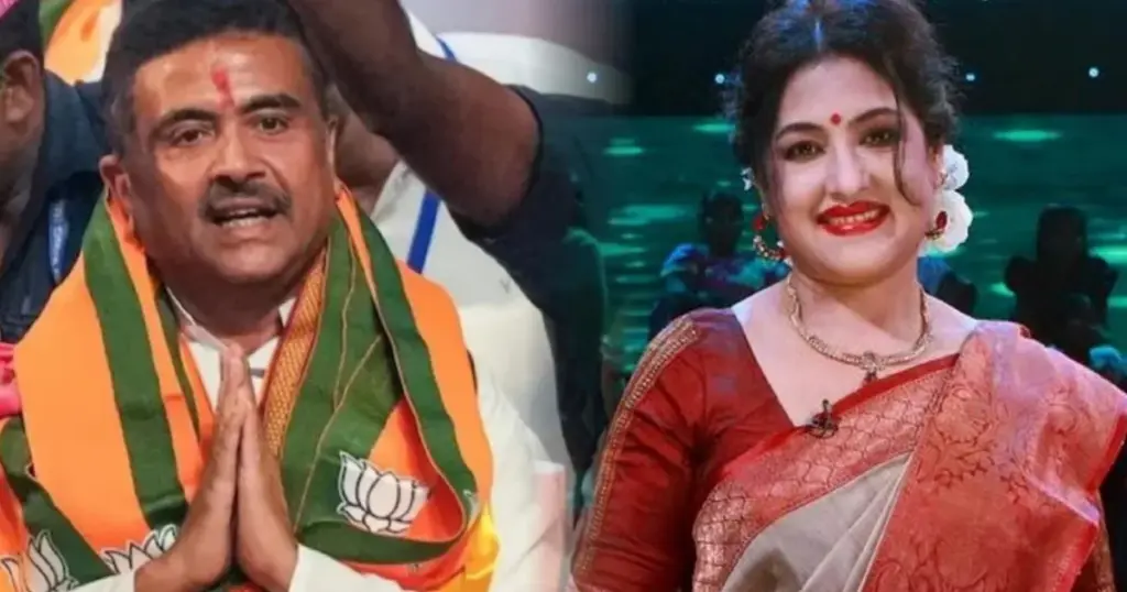 Madhumanti Maitra, Suvendu Adhikari Oath Ceremony, Brigade Ground Kolkata, Narendra Modi, Doordarshan Anchor, West Bengal Politics, Kolkata News, BJP Bengal, Kolkata International Film Festival, মধুমন্তী মৈত্র, শুভেন্দু অধিকারী, শপথগ্রহণ অনুষ্ঠান, ব্রিগেড ময়দান, নরেন্দ্র মোদী, দূরদর্শন, বাংলা রাজনীতি, কলকাতা খবর, কলকাতা চলচ্চিত্র উৎসব, জুন মাল্য