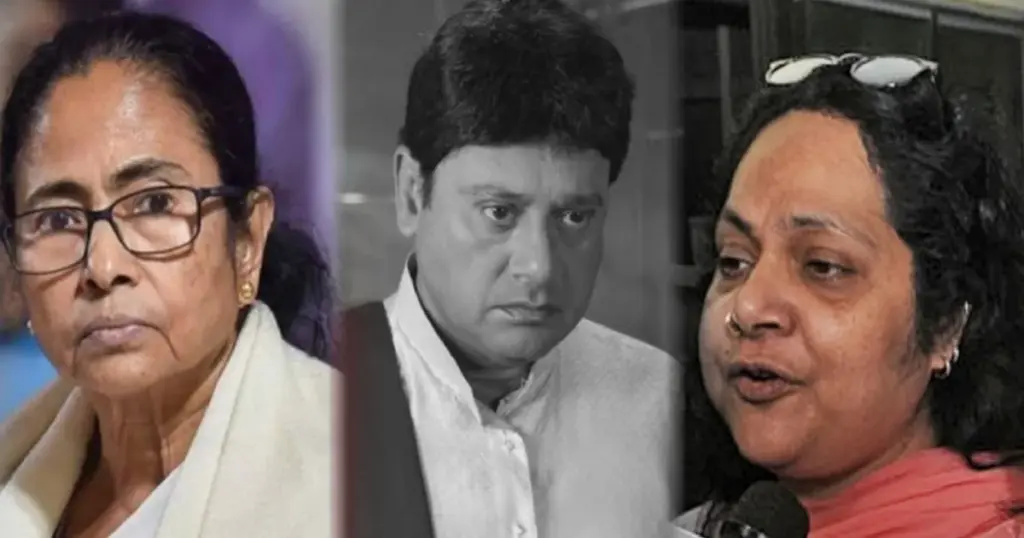 Tapas Paul, Nandini Paul, Mamata Banerjee, West Bengal Politics, TMC, Bengal Election, Tapas Paul Wife, Tollywood News, Bengal Political Change, Nandini Paul Statement, তাপস পাল, নন্দিনী পাল, মমতা বন্দ্যোপাধ্যায়, পশ্চিমবঙ্গ রাজনীতি, তৃণমূল কংগ্রেস, বাংলা নির্বাচন, তাপস পালের স্ত্রী, টলিউড খবর, রাজনৈতিক পালাবদল, নন্দিনী পালের মন্তব্য