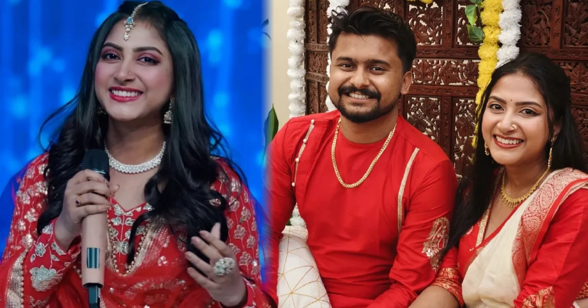অনন্যা সরকার, সারেগামাপা বাংলা, অনন্যা সরকারের বিয়ে, অভয় মিত্র, বাংলা গায়িকা, টলিউড খবর, বাংলা রিয়্যালিটি শো, আগরতলার গায়িকা, বিনোদন খবর, গায়িকার বিয়ে,Ananya Sarkar, Saregamapa Bengali, Ananya Sarkar Marriage, Abhay Mitra, Bengali Singer, Tollywood News, Bengali Reality Show, Agartala Singer, Bengali Entertainment News, Singer Wedding