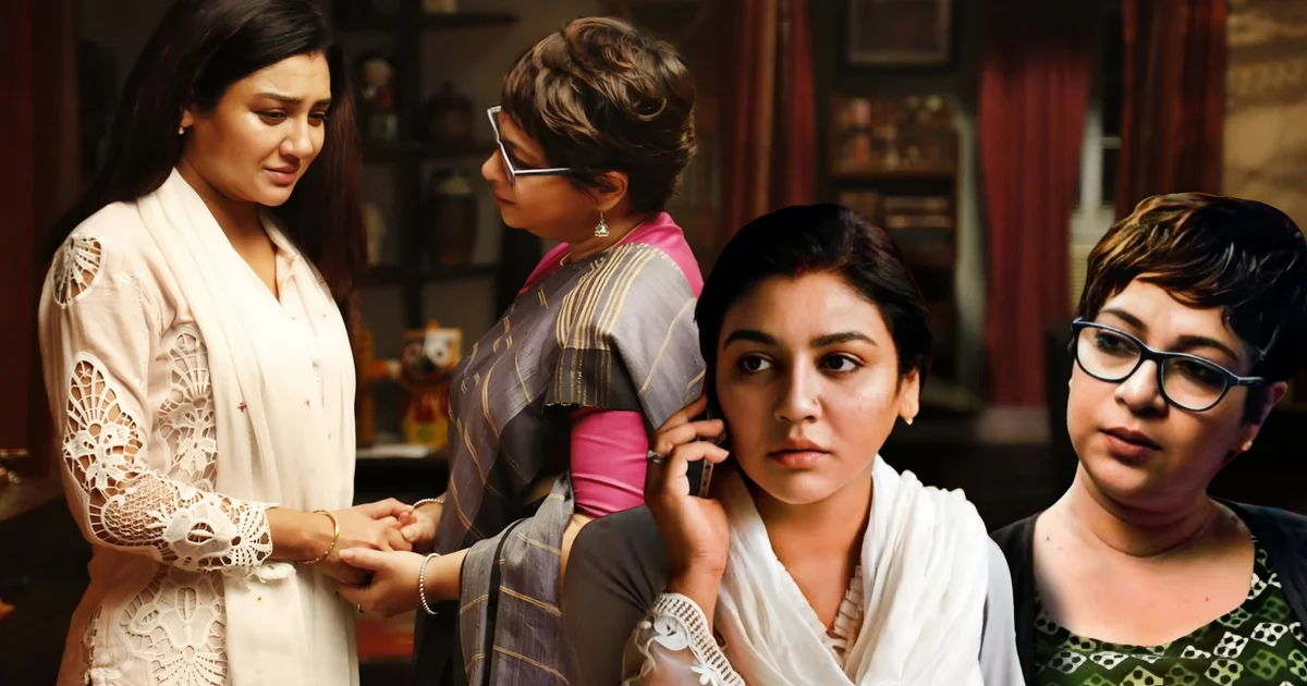 Churni Ganguly, Jaya Ahsan, Aajo Ardhangini, Bengali Cinema, Tollywood, Actress Rivalry, Women in Cinema, চূর্ণী গঙ্গোপাধ্যায়, জয়া আহসান, আজও অর্ধাঙ্গিনী, অর্ধাঙ্গিনী, বাংলা সিনেমা, টলিউড, দুই নায়িকার রেষারেষি, অভিনেত্রীদের বন্ধুত্ব, কৌশিক গঙ্গোপাধ্যায়, বাংলা চলচ্চিত্র, বিনোদন সংবাদ