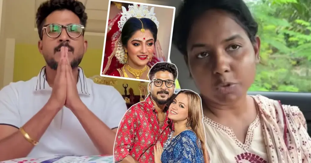 Ahona Dutta, Ahona Dutta Husband, Bengali television, Celebrity Wedding, Dipankar Ray, Makeup Artist, Makeup Controversy, Priyanka Makeup Artist, Social Media Controversy, Sweta bhattacharya, Sweta Bhattacharya Wedding, tollywood, অহনা দত্ত, টলিউড, টেলিভিশন অভিনেত্রী, দীপঙ্কর রায়, প্রিয়াঙ্কা, মেকআপ আর্টিস্ট, শ্বেতা ভট্টাচার্য, শ্বেতা ভট্টাচার্যের বিয়ে, সমাজ মাধ্যমে বিতর্ক Dipankar Ray, Ahona Dutta, Sweta Bhattacharya, Sweta Bhattacharya Wedding, Makeup Artist, Priyanka Makeup Artist, Bengali Television, Tollywood, Makeup Controversy, Celebrity Wedding, Social Media Controversy, Ahona Dutta Husband, দীপঙ্কর রায়, অহনা দত্ত, শ্বেতা ভট্টাচার্য, শ্বেতা ভট্টাচার্যের বিয়ে, মেকআপ আর্টিস্ট, প্রিয়াঙ্কা, টেলিভিশন অভিনেত্রী, টলিউড, সমাজ মাধ্যমে বিতর্ক,