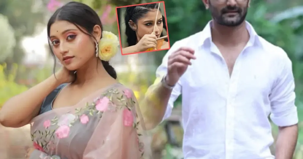 Baghini, Bengali serial, Bengali television, Entertainment, promo shoot, Rahul Ganguly, Sampita Pramanik, Sushanta Das, Tent Cinema, Zee Bangla, জি বাংলা, টেন্ট সিনেমা, প্রোমো শুটিং, বাঘিনী, বাংলা ধারাবাহিক, বিনোদন, রাহুল গাঙ্গুলি, সম্পিতা প্রামাণিক, সুশান্ত দাস Baghini Zee Bangla Sampita Pramanik Promo Shoot Done Who Is Hero