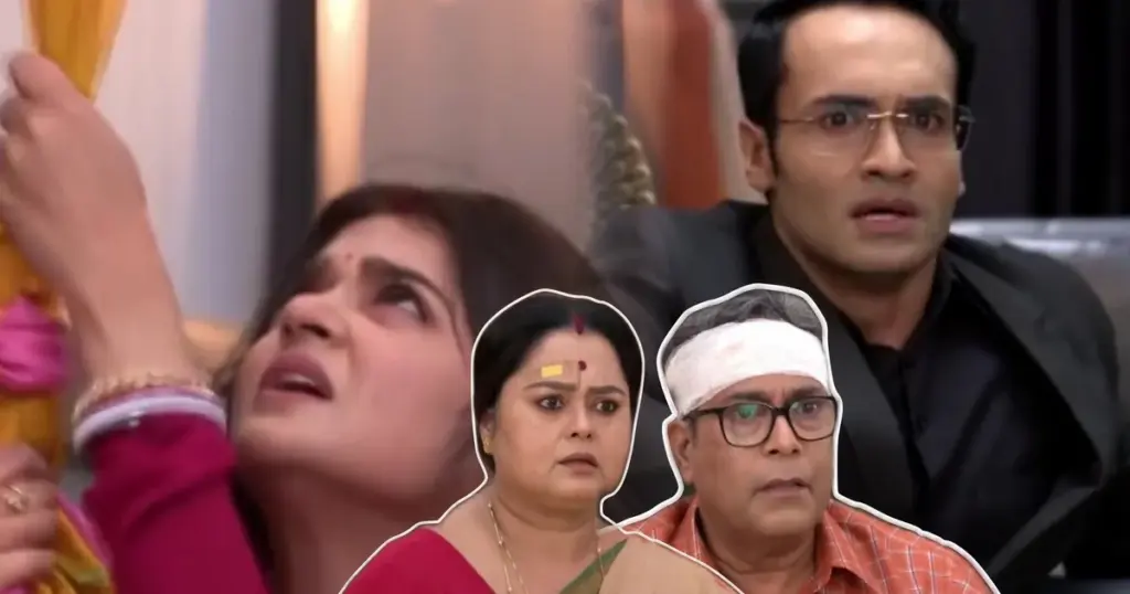 Kamala Nibas Today Episode Update 15 Aug Jhinuk Tries to Escape As New Twists Unfold In Kamala Nibas