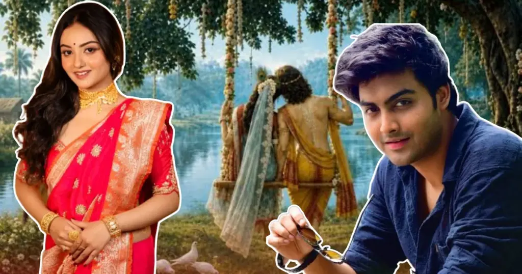 Radha Madhav, Star Jalsha, Rajdeep Goswami, Joyita Sanyal, Radha Krishna Serial, Bengali Serial, Star Jalsha New Serial, Fourth Dimension Productions, Bengali Entertainment, Bengali Television, রাধা মাধব, স্টার জলসা, রাজদীপ গোস্বামী, জয়িতা সান্যাল, রাধা কৃষ্ণ, নতুন ধারাবাহিক, বাংলা ধারাবাহিক, ফোর্থ ডাইমেনশন প্রোডাকশনস, স্টার জলসার নতুন ধারাবাহিক, বাংলা বিনোদন