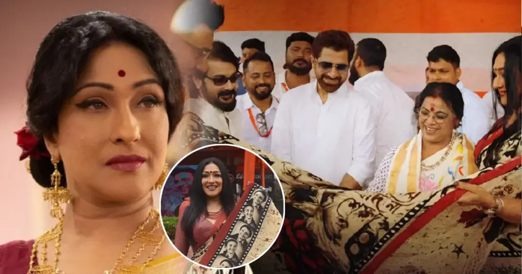 ঋতুপর্ণা সেনগুপ্ত, উত্তম কুমার, উত্তম কুমারের জন্মশতবর্ষ, ঋতুপর্ণার শাড়ি, সপ্তপদী, সুচিত্রা সেন, উত্তম সুচিত্রা, টলিউড, বাংলা বিনোদন, সোশ্যাল মিডিয়া বিতর্ক, অভিনেত্রী ঋতুপর্ণা, মহানায়ক, Rituparna Sengupta, Uttam Kumar, Uttam Kumar Birth Centenary, Rituparna Saree, Saptapadi, Suchitra Sen, Uttam Suchitra, Tollywood, Bengali Entertainment, Social Media Controversy, Rituparna Sengupta Saree Controversy, Mahanayak