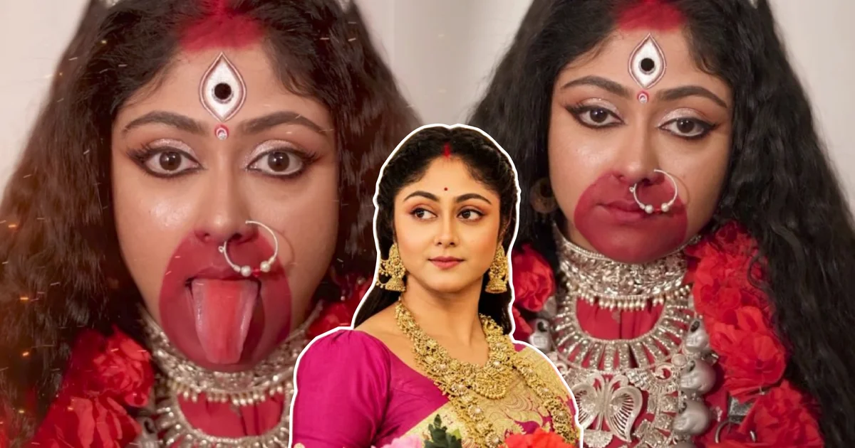 Susmita Dey, Susmita Dey Maa Kali, Mahalaya 2026, Star Jalsha Mahalaya, Rupay Rupantore Mahishasuramardini, Sushmita Dey, সুস্মিতা দে, মা কালী, মহালয়া ২০২৬, স্টার জলসা