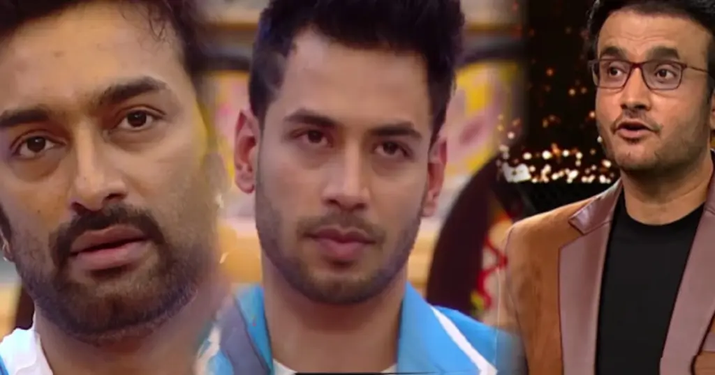 audience reaction, Bigg Boss Bangla, Bigg Boss Bangla Controversy, Entertainment, Jeetu Kamal, Rajveer Dey, Rajveer Jitu Controversy, sourav ganguly, জিতু কমল, দর্শক প্রতিক্রিয়া, বিগ বস বাংলা, বিগ বস বাংলা বিতর্ক, বিনোদন, রাজবীর জিতু বিতর্ক, রাজবীর দে, সৌরভ গঙ্গোপাধ্যায় Bigg Boss Bangla Viewers Question the Different Treatment of Rajveer and Jeetu