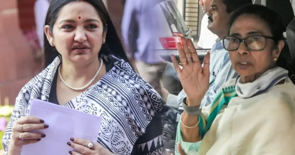 June Malia, June Malia News, mamata banerjee, Mamata Banerjee Detention, জুন মালিয়া, দিল্লি বিক্ষোভ, মমতা বন্দ্যোপাধ্যায় june malia reaction mamata banerjee delhi detention