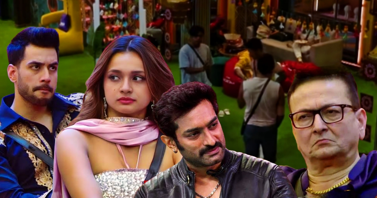 Bigg Boss Bangla, Nandini Dutta, Rajveer Dey, Jeetu Kamal, Bharat Kaul, Nandini Rajveer Relationship, Bigg Boss Bangla Controversy, Nandini Rajveer Fight, Bigg Boss Bangla Audience Reaction, Bengali Entertainment, বিগ বস বাংলা, নন্দিনী দত্ত, রাজবীর দে, জিতু কমল, ভরত কল, নন্দিনী রাজবীর সম্পর্ক, বিগ বস বাংলা বিতর্ক, নন্দিনীর আচরণ, রাজবীরের সমর্থনে দর্শক, দর্শক প্রতিক্রিয়া