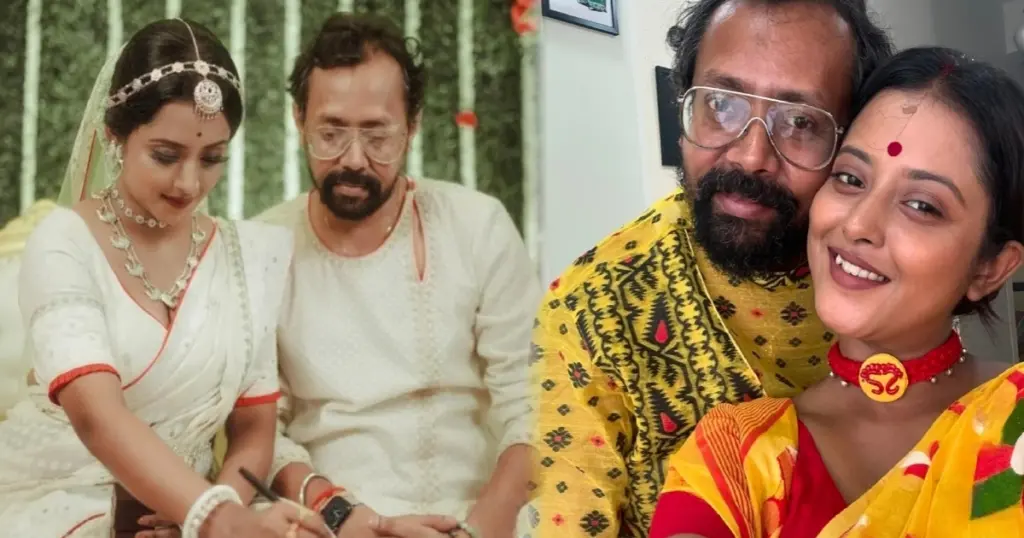 Shruti Das, Swarnendu Samaddar, Shruti Das Wedding, Bengali Television, Tollywood News, শ্রুতি দাস, স্বর্ণেন্দু সমাদ্দার, শ্রুতি স্বর্ণেন্দুর বিয়ে, টলিপাড়ার খবর